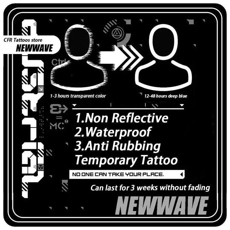 Temporary Tattoos Man Sexy Hotwife Waterproof Fake Tatto Finger Succubus Herbal Juice Tattoo Sticker Must Tattoo Woman Tatuaje