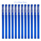 3 Gel Pens + 50 Refills Set 0.38mm Black Blue Red Ink Bulk Pens Thin Tip Journal Writing School Supplies Stationery Wholesale