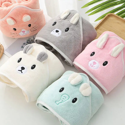 Toddler Baby Hooded Towels Newborn Kids Bathrobe Super Soft Bath Towel Blanket Warm Sleeping Swaddle Wrap for Infant Boys Girls