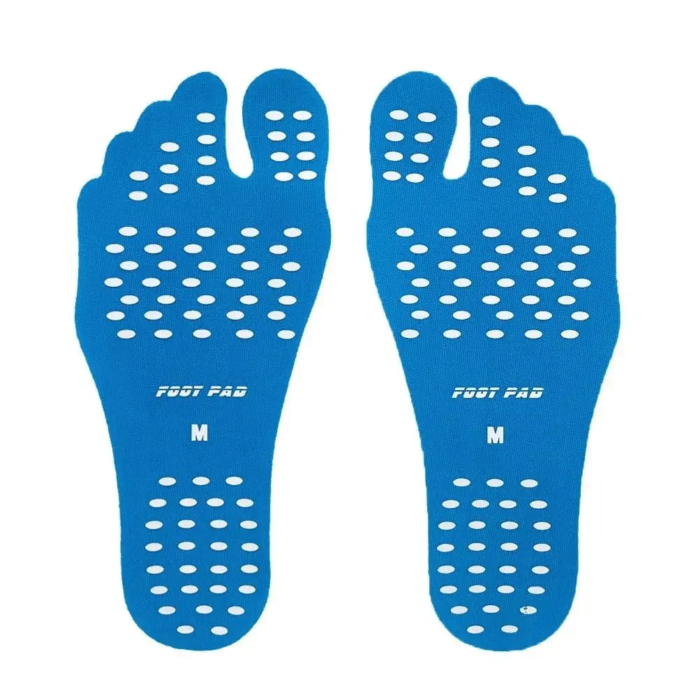 Non-slip Beach Adhesive Anti Slip Invisible Foot Pads Insulation Protection Mats Barefoot Stick Insoles Footpads Sticker Shoes