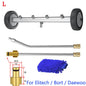 Undercarriage Cleaner Water Broom Car Chassis Wash For Karcher/Parkside/Black Decker Wash The Bottom Of The Car Washer Nozzles