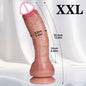 Soft Dildo Realistic Skin Penis Cheap Double Silicone Dildos Suction Cup Thick Dick Anal Sex Toys Men Women Gay Strapon Cock