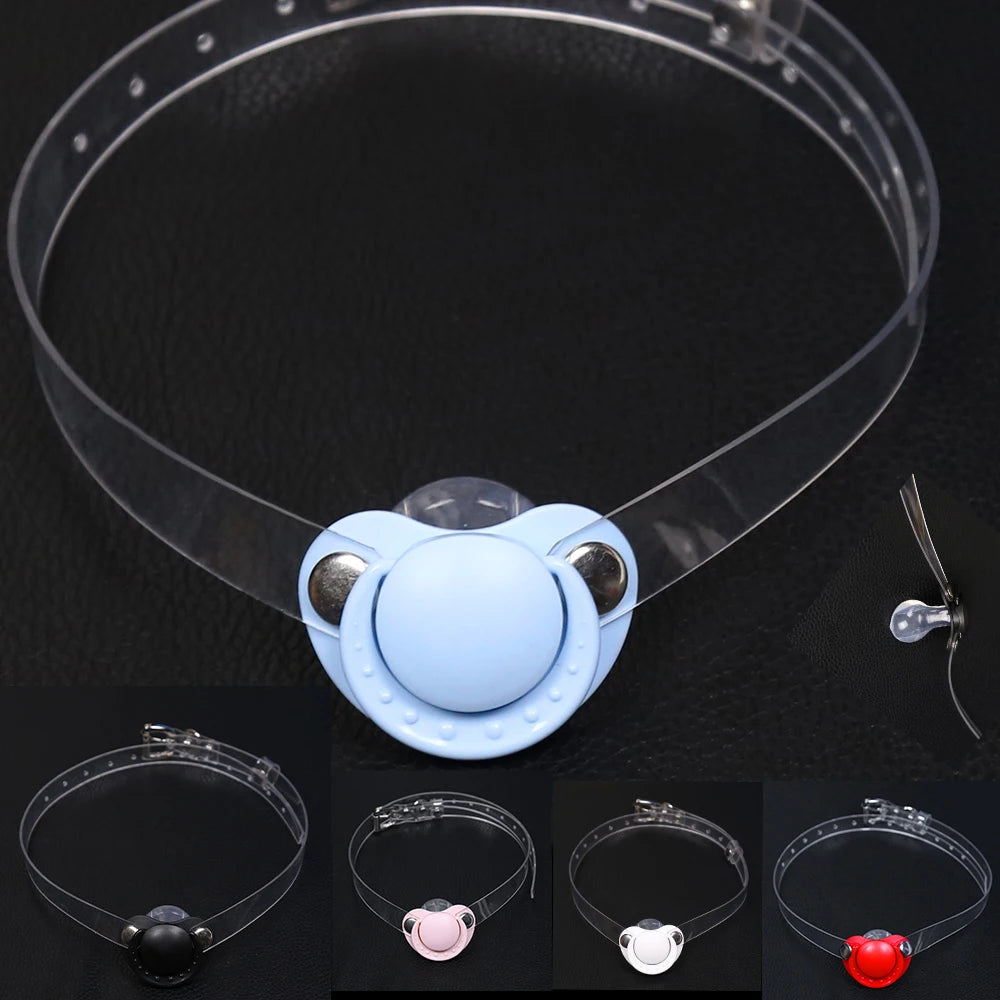 Manyjoy Cute Pacifier Open Mouth Gag Plug Adult Bondage Restraints Toys Ball Bdsm Sex for Woman Juegos Sexuales Product Sex Toy