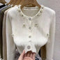 New Autumn And Winter 2025 Design Sense Short Women Knitted Cardigan Sweater Coat Casual Temperament Female Sweater Jacket