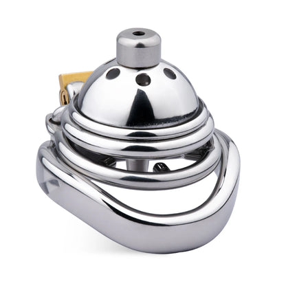 FRKO Men Chastity Cage With Invisible Lock Device Cock Rings Metal Urethral Catheter Dilator Penis Plug Urethra Catheter BDSM 18