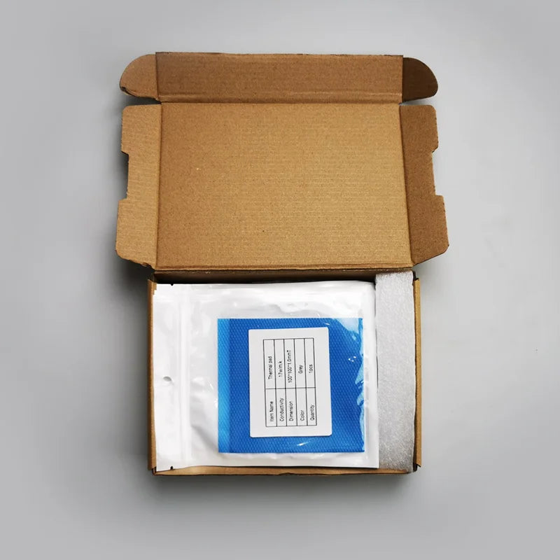 21W/MK Thermal Pad Kit 0.5mm 1.0mm 1.5mm High Performance Thermal Pads for SSD GPU CPU Nvme M.2 PS5 PC Laptop Heatsink Cooling