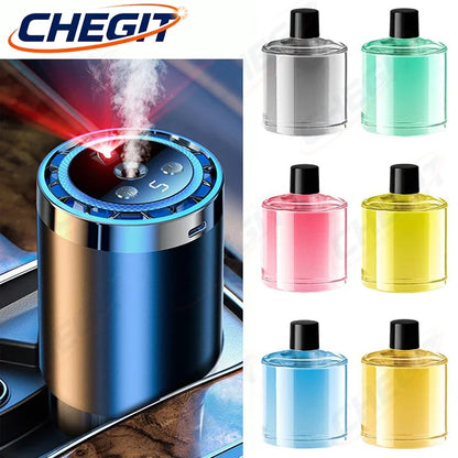Smart Car Air Freshener Adjustable Car Smell Air Freshener Automatic Car Scent Starry Sky Ceiling Ambient Light Car Accessories