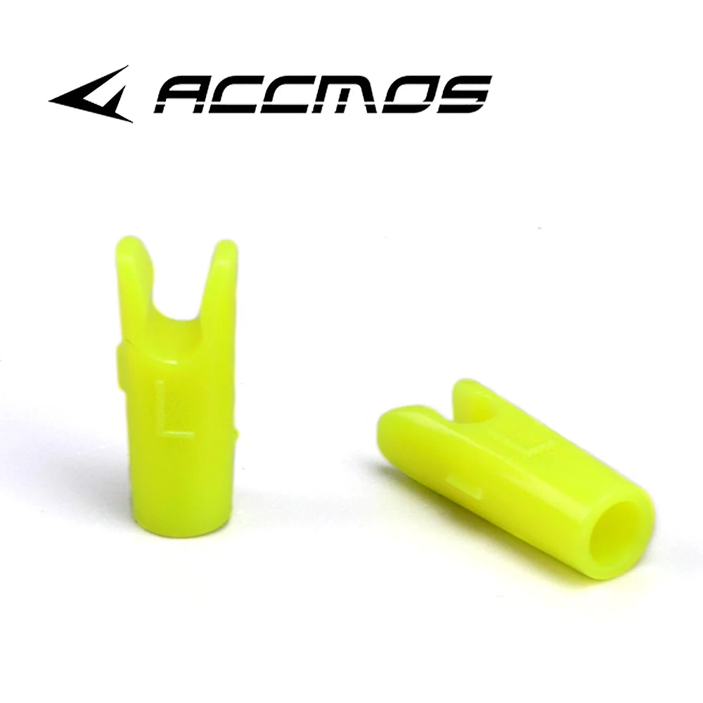 60pcs DIY Plastic Arrow Pin Nocks Size L And Size S For ID4.2mm ID6.2mm 3.2mm  Arrow Shaft Archery Accessory