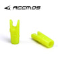 60pcs DIY Plastic Arrow Pin Nocks Size L And Size S For ID4.2mm ID6.2mm 3.2mm  Arrow Shaft Archery Accessory