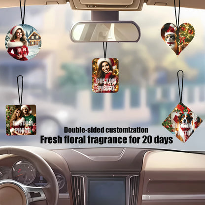 Car Fragrance Freshener, Pleasant Scent Perfume for Auto Cabin Interior Truck SUV RV Decorative Accessory