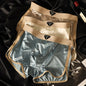 3PCS/Pack Luxury Satin-like Ice Silk Men's Panties Hygroscopic Breathable Double-layer Silk Crotch Boxer High Elastic Underpants