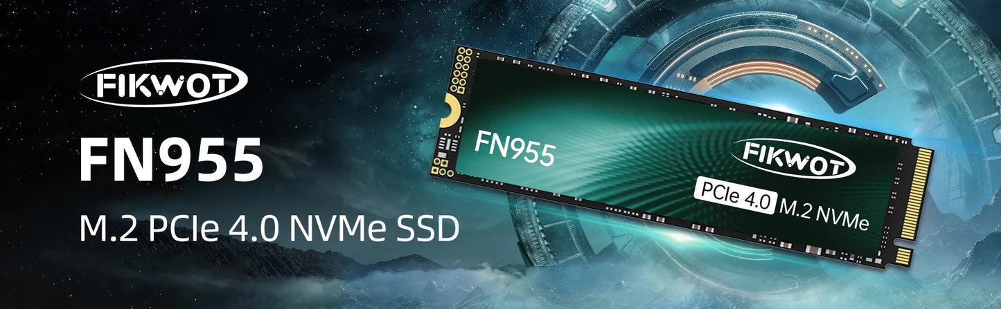 Fikwot FN955 M.2 SSD 4TB 2TB 1TB 7350MB/s PCIe4.0x4 NVMe1.4 M.2 2280 SSD Disk Internal Solid State Drive for PS5 Desktop Laptop
