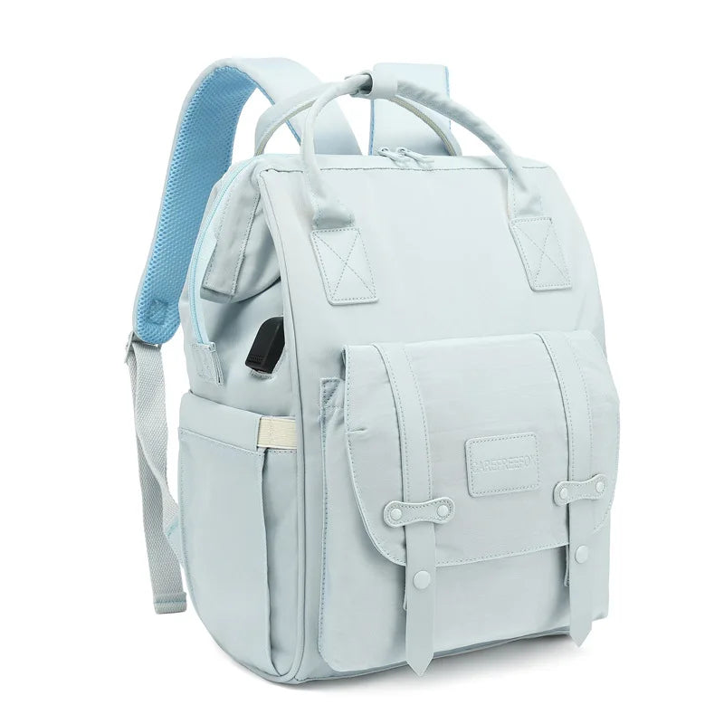 Baby Diaper Bags Mom Backpack Maternity Bag for Baby Large Capacity Mommy Bag Waterproof Travel Baby Stroller Bag Mother Kids