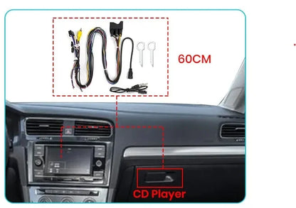 Car Radio Extension Cable For Junsun Golf 7 Seat Leon