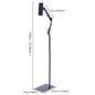Universal Ipad Stand Floor Tablet Bracket Adjustable Flexible Rotation Phone Holder 360° Rotating Stand Support 4.72-7.09in