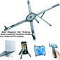 Foldable Magnetic Laptop Stand Aluminum Alloy Portable Adjustable Stand Heat Dissipation Holder for Smart Phone Tablet Notebook