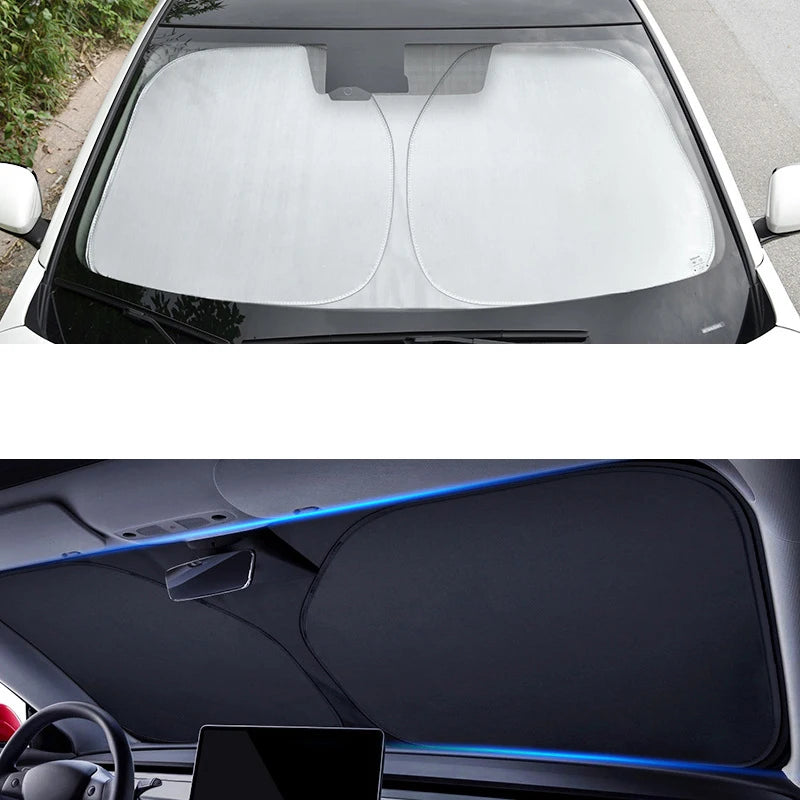 Car Front Window Windshield Sun Shade Cover Summer Sunscreen UV Protector Parasol Sunshade Auto Interior Accessories