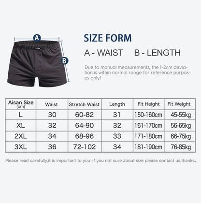 Summer cotton loose home shorts men's underwear boxers Home pajama shorts comfortable boxer shorts Arro pants