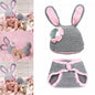 Newborn Photography Props New Born Baby Crochet Knit Costume Accessories Infant Photo Shoot Clothes Newborn Shooting