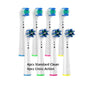 Brush Head Nozzles for Braun Oral B Replacement Toothbrush Head Sensitive Clean Sensi Ultrathin Gum Care Brush Head for Oralb