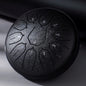 Hluru Glucophone Steel Tongue Drum 6 Inch 11 Notes D Tone Ethereal Drum Music Drum Yoga Meditation Percussion Instrument