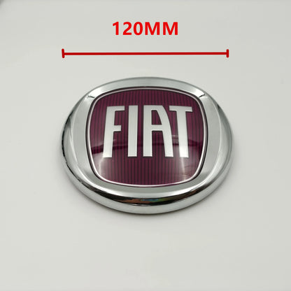 1ps 8.5cm 10cm 12cm 85mm 100mm 120mm fiat Emblem Car Front logo Front grill front Rear Bumper tail door trunk Emblem Accessories