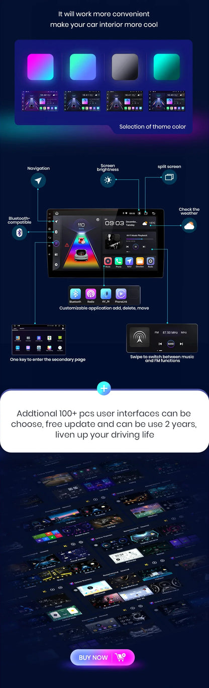 Junsun Wireless CarPlay Android Auto Car Radio for Seat Leon MK2 2005 2006 2007 2008 -2012 2 DIN Multimedia Stereo with Built-in Cooling Fan GPS Navigation SWC Bluetooth FM RDS DSP IPS Screen Car Intelligent Systems 4G WiFi 8