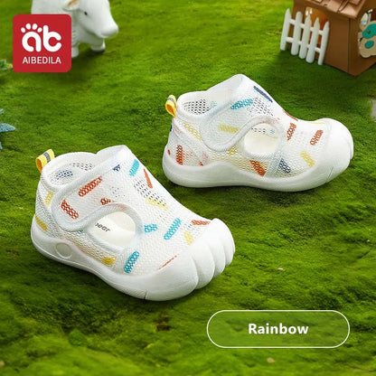 Baby Walking Shoes Summer Boys Mesh Shoe 1-3 Year Girls Sandals Soft Sole Anti Slip Children Casual Shoe Lightweight Baby Shoes