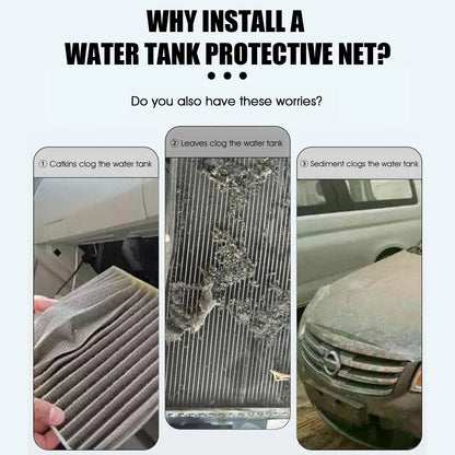 Car Grill Mesh Car Water Tank Net Barrier Rat Resistant Anti Insect Car Condenser Protect Net Bugs Repellant Air Radiator