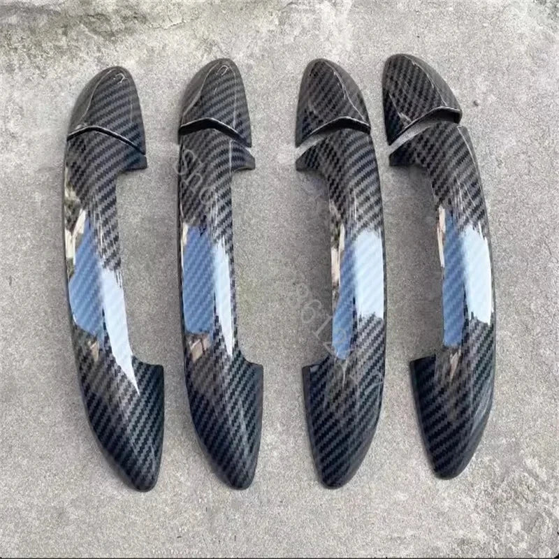 Car Accessories For VW Volkswagen Passat CC b6 b7 3c b7.5 7.5 sedan Varian ABS Chrome Carbon Fiber Car Door Handle Cover Trim