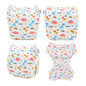 U PICK ALVABABY Swim Diaper Adjustable Swim Nappy for Swimming Lessons Fashion Design Swimming Nappy for Baby Under 8 Months