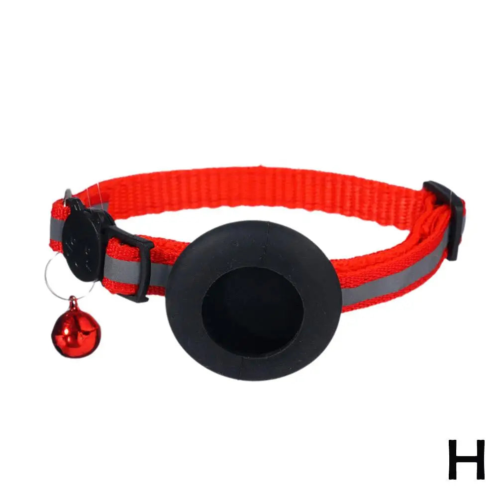 Reflective Adjustable Cats and Small Dogs Collars with Bells Pet Supplies Anti-strangling Cats Necklace Breakaway Cat Collar