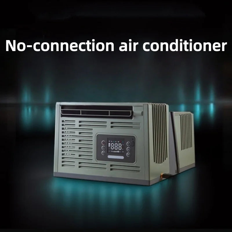 Portable Parking Air Conditioner Small Portable Car Energy Saving Air Conditioner Ductless: Hassle -Free for Car Window Mounting