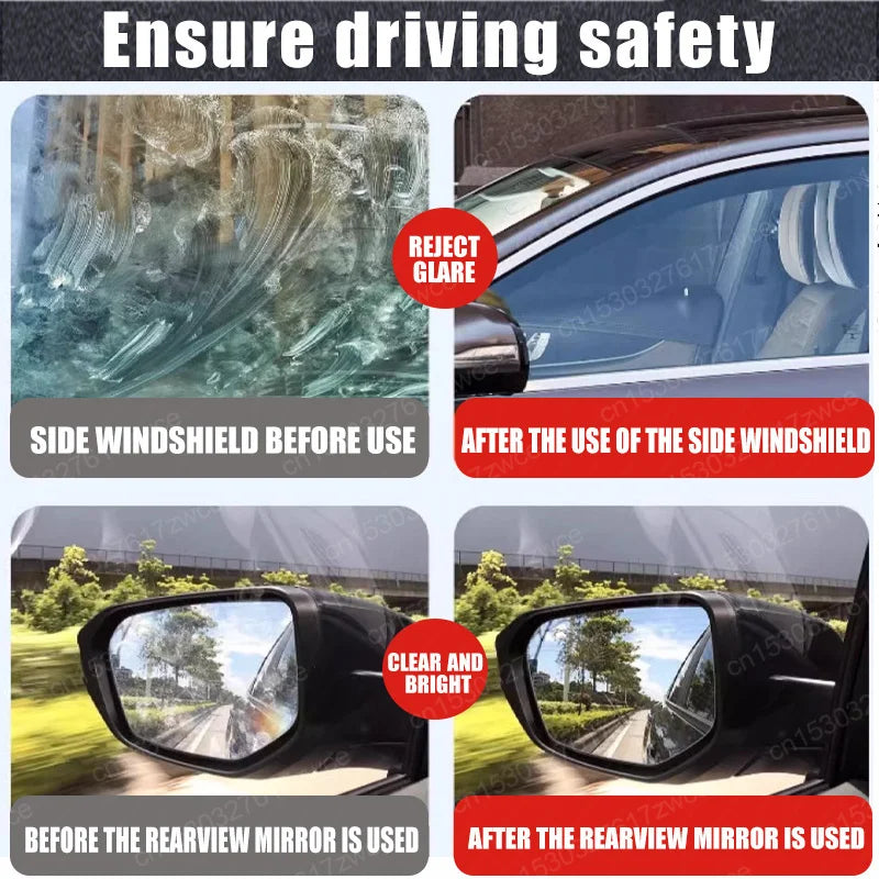 Car Glass Oil Film Removal Paste Polishing Water Repellent Anti Rain For Cars Glass Hydrophobic Anti-rain Car Windshield Mirror