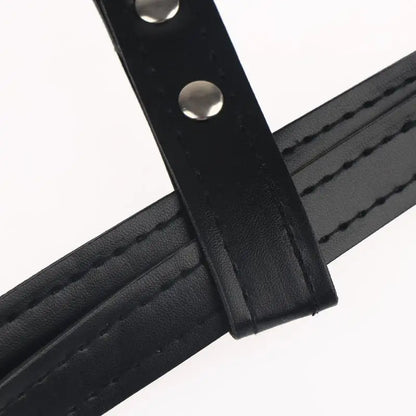 1Pcs Leather Strap On Lesbian Erotic Bra Brassiere Adult Breast BDSM Bondage Sexy Lingerie Sex Toy Accessories For Womenproduct