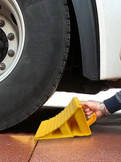 Car Multipurpose Anti-Slip Wheel Chock Portable Tire Chocks Wear-Resistant Tire Stopper Wheel Stopper For Trucks Car