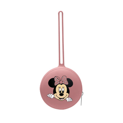 Cartoon Silicone Nipple Storage Bag  Kids Pacifier Holder Portable Silicone  Food-Grade Pendant DIY Accessories Baby Toy Gift