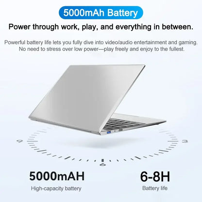 2026 NEW 14.1" Laptop Intel Core i9-9900 32GB 2TB Gaming Computer PC Windows11 Gamer office Ultra Slim Notebook 1920*1080