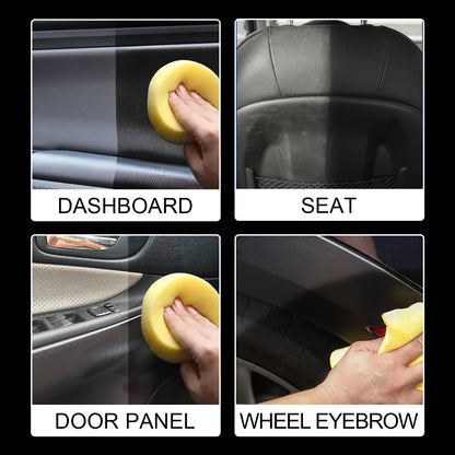 Car Plastic Restorer Back To Black Gloss Plastic Renovator Longlasting Coating Leather Restore Auto Polish Cleaning Products