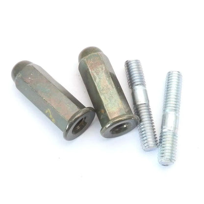 Scooter Muffler Exhaust Motorcycle Chinese Scooter Exhaust Studs Nuts Gasket Set Gy6 50cc 125cc 150cc Qmb139 Moto