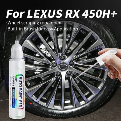 For LEXUS RX 450H+ Touch Up Paint Wheel Repair Kit Wheel Scratch Repair Rim Paint For Car Wheel Repair Grey Silver Black