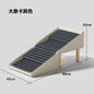 Foldable Pet Stairs and Stool 2 in 1 Non Slip Steps for Dogs Cats Bed Sofa Access Wooden Legs Storage Ottoman