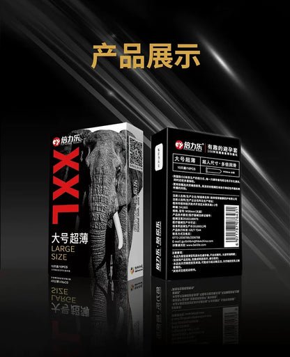 58mm Etra Large Size Ultra Thin Condoms For Men XXXL Size More Lubricant Thick Condom For Big Dick Penis Sleeve Sex Toys Tools