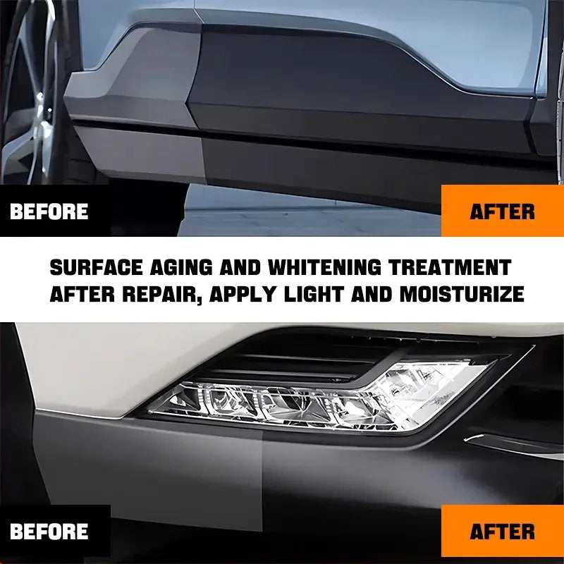 Car Plastic & Interior Refurbishing Cream - Nano coating Dashboard Wax ,Black lustrous refurbishing paste for Restoration Care