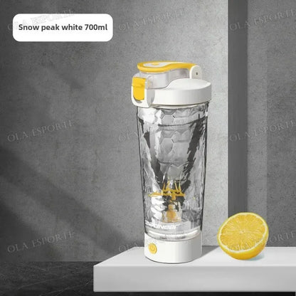 New Detachable Electric Mixing Cup Electric Protein Powder Shaker Cup USB Rechargeable Reusable Suitable For Lndoor/Outdoor Use