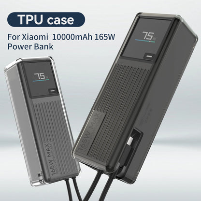 Sikai TPU case for Xiaomi 165W Power Bank 10000mAh PB1165MI with Built in USB C Cable Portable Charger Travel Storage Case