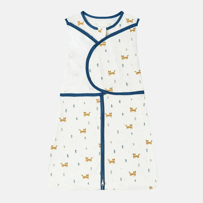 Baby Sleeping Bag For Newborn Sleep Aid Thin Soft Cotton Boys Girls Wrap Sleepwear Adjustable Breathable Baby Swaddle Blanket