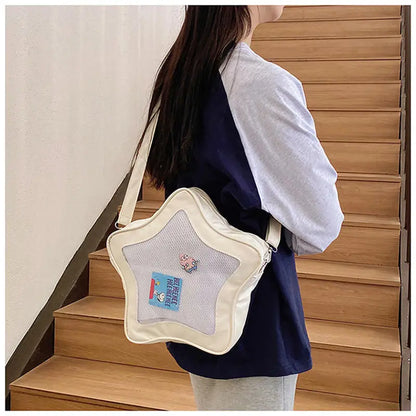 Cute Kawaii Ita Bag Original Anime Five Pointed Star Two-dimensional Crossbody Street Fashion Ulzzang Shoulder For Girls 2025