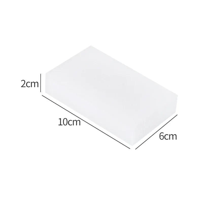 50/100Pcs Melamine Sponge Magic Sponge Eraser Melamine Cleaner for Car 10x7x3cm Auto Detailing Nano Cleaning Sponges Car Wash