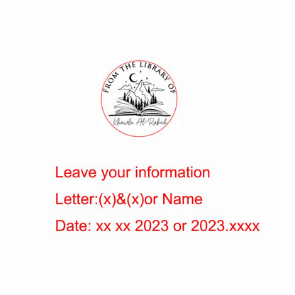 Wedding Embosser Stamp LOGO Custom Personalized Embossing Seal Customization for Letter Head Wedding Envelope Graduation Decora